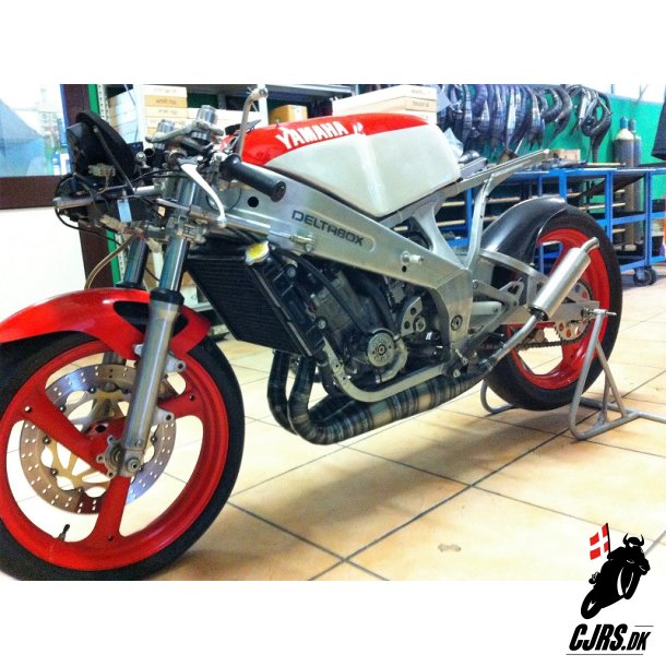 Jolly Moto Yamaha TZ 250 ekspantionskamre med Alu dmper