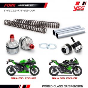 YSS Kit indsats forgaffel Kawasaki Ninja 250 / Ninja 300 2013-2017