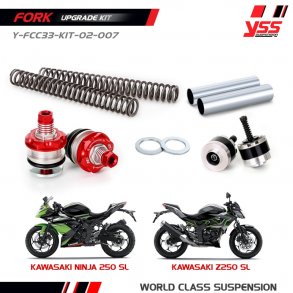 YSS Kit indsats forgaffel Kawasaki Ninja 250 SL / Z 250 SL 2015 ->