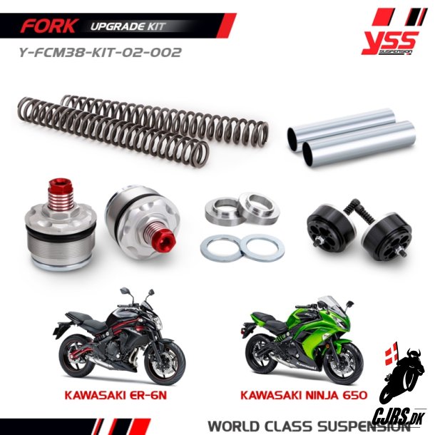 YSS Kit indsats forgaffel Kawasaki Ninja 650 / ER6 N 2012-2016