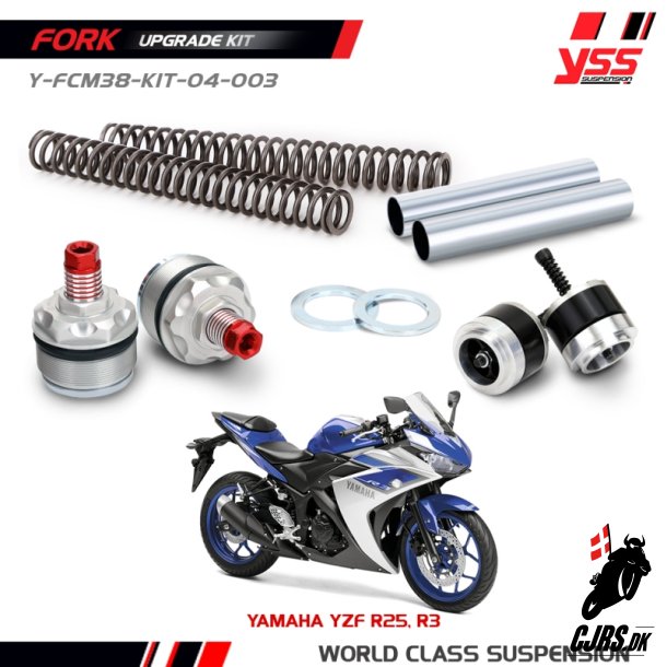 YSS Kit indsats forgaffel Yamaha YZF-R3