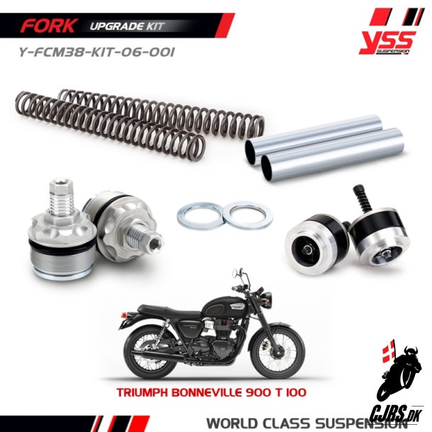 YSS Kit indsats forgaffel Triumph Bonneville 2012-2016
