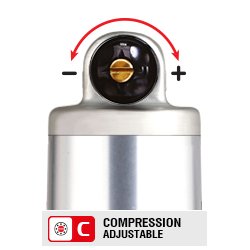 YSS Bagstddmper st Honda CB 750 K0-K8 1969-1979 Top Line