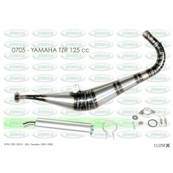 Jolly Moto Yamaha TZR 125 4DL Belgarda '91-98 UDEN dmper